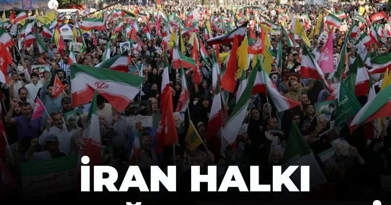 İranlılar sokağa döküldü