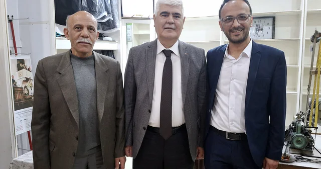 Türkiye Terziler Konfeksiyoncular ve Giyim Sanatkarları Federasyonu Başkanı Şen den ziyaret Ankara Haberleri
