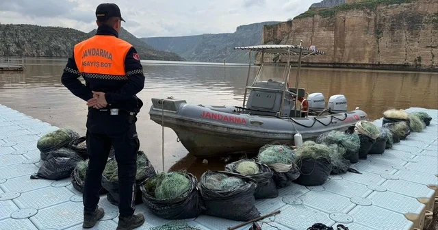Ağ ile avlanma yasağına uymayan 5 şahıs yakalandı Gaziantep Haberleri