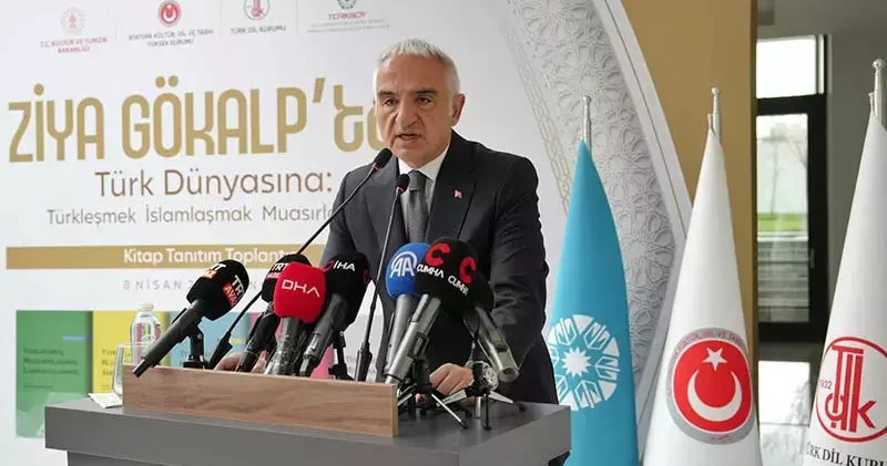 Bakan Ersoy: Gökalp, 5 ayrı lehçede Türk dünyasına rehberlik edecek