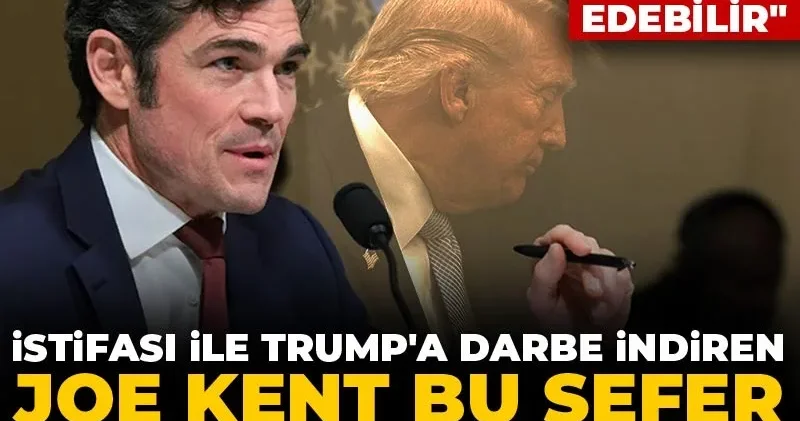 İstifası ile Trump a darbe indiren Joe Kent bu sefer açık açık uyardı! İsrail ateşkesi sabote edebilir