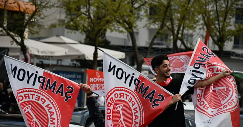 Batman Petrolspor taraftarları şampiyonluğu kutladı!