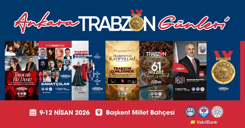 Ankara Trabzon Günleri başlıyor: Tarih, kültür, sanat, gastronomi, spor…