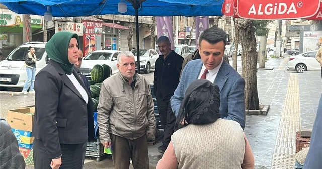 Bağlar Kaymakamı Özdemir, esnaf ve vatandaşlarla bir araya geldi Diyarbakır Haberleri