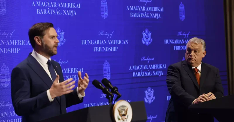 Vance Orban için oy istedi! Trump: Ona hayranım