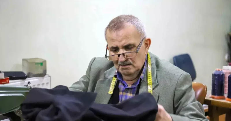 Gümüşhane nin en eski terzisi: 56 yıllık meslek yolculuğu