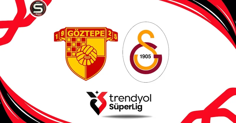 Canlı Göztepe Galatasaray maçı canlı yayın (Süper Lig 27. hafta erteleme maçı) Sözcü Gazetesi