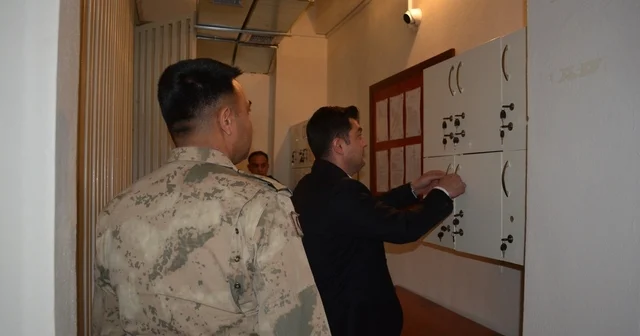 Kaymakam Sarı, jandarmayla bir araya geldi Bingöl Haberleri