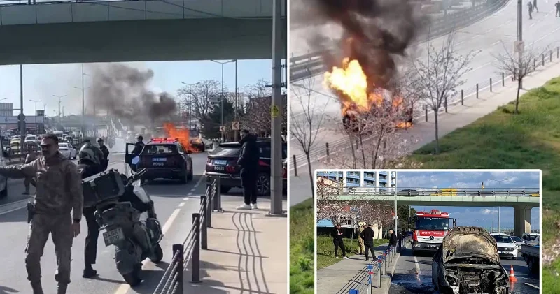 İstanbul da sıcak dakikalar: Ekipler alarma geçti özel harekat polisleri yolu kapattı İstanbul Haberleri