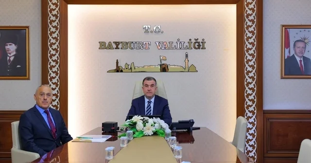 Vali Eldivan, sosyal risk haritaları toplantısına katıldı Bayburt Haberleri