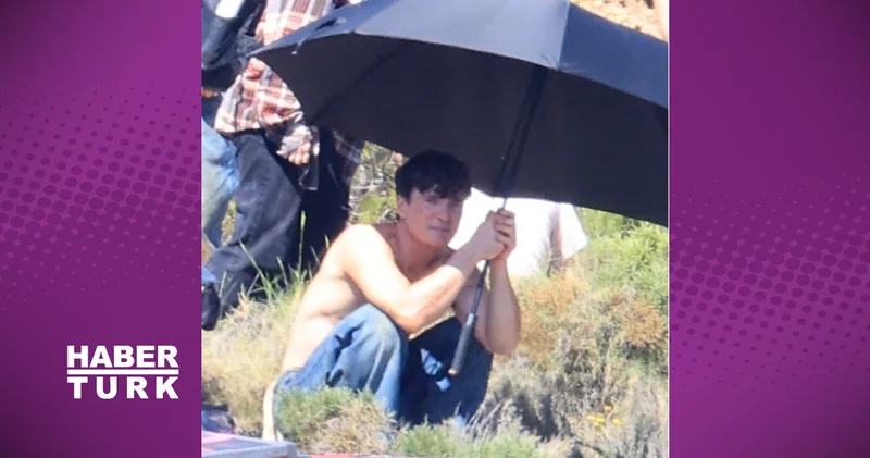 Cillian Murphy hapishane filminin çekimlerinde görüntülendi