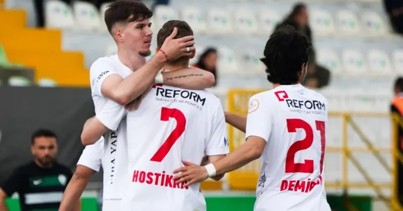 Vanspor FK, Serikspor’a deplasmanda 6 attı!