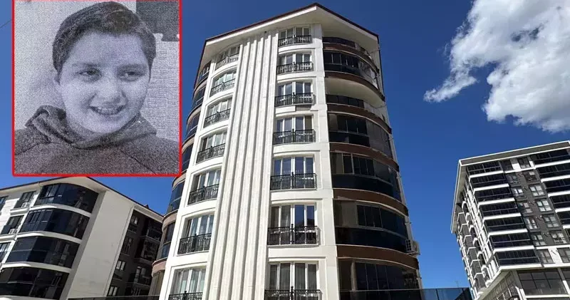 Apartmanın 5 inci katından düşen 11 yaşındaki Ateş Ender, yaşamını yitirdi