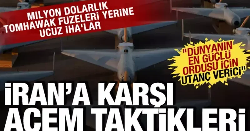 İran a karşı İran ın taktiklerini uyguladı! Düşmanın en etkili silahına göz koydu