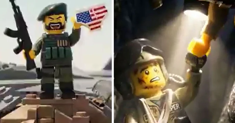 ABD nin İran da düşen F 15 uçağının pilotu için başlattığı kurtarma operasyonun animasyon versiyonu oluşturuldu