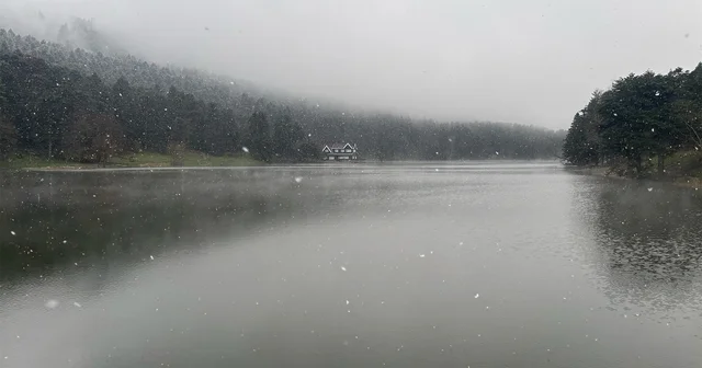 Gölcük te kar yağışı ve sis etkili oldu Bolu Haberleri