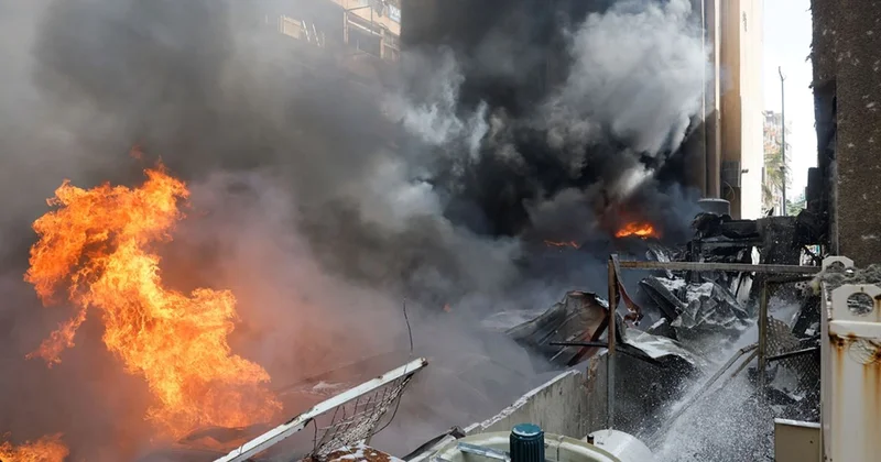 Lübnan da İsrail in saldırılarında can kaybı 89