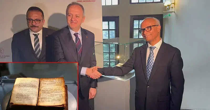 El yazması eser, ait olduğu Etiyopya’ya iade edildi
