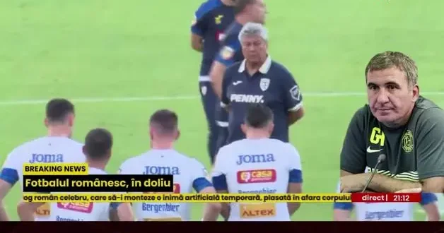 George Hagı Lucescu nun ölümü sonrası canlı yayında gözyaşlarını tutamadı