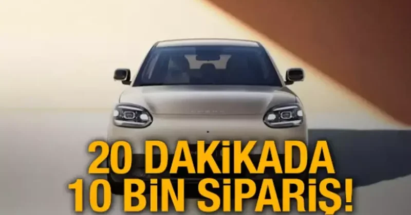 Görenler hayrete düştü! 20 dakikada 10 bin sipariş aldı