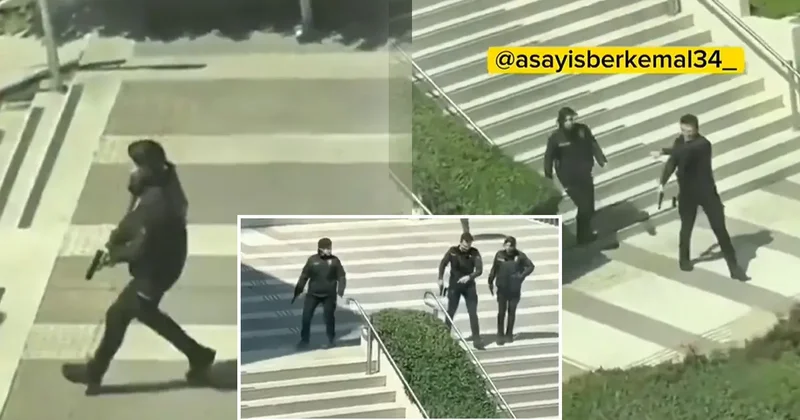 Beşiktaş taki saldırı sırasında polisleri kaydedip alay etmişlerdi... Soruşturma başlatıldı!