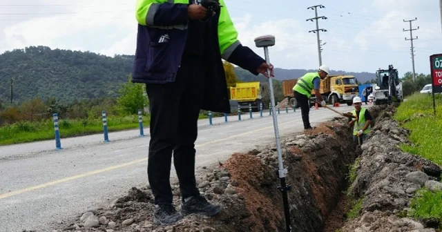 Ömrünü tamamlamış içme su hatları yenileniyor Muğla Haberleri