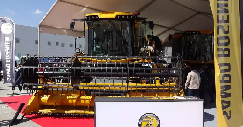 Sampo Rosenlew biçerdöverleri Türk çiftçisiyle buluştu