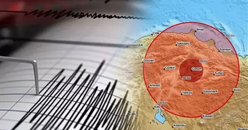 Çorum dan fay hattı geçiyor mu, deprem bölgesi mi? Son Dakika Haberleri
