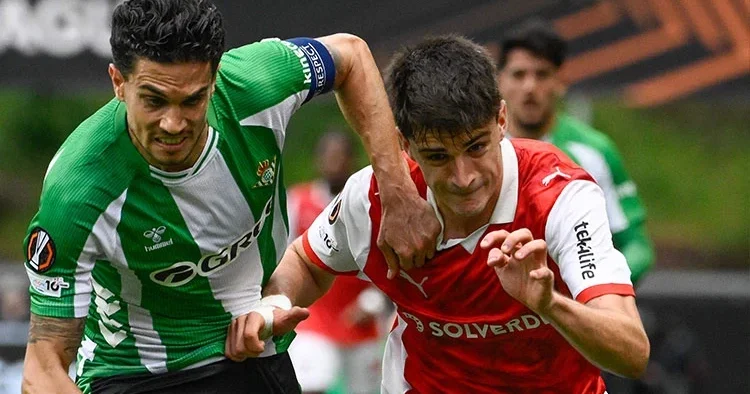 Braga 1 1 Real Betis (UEFA Avrupa Ligi Çeyrek Final)