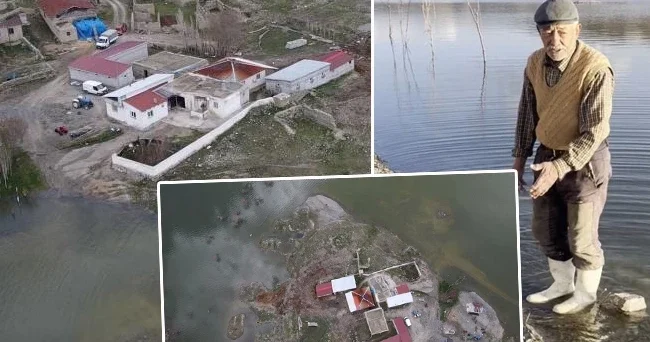 Köye kadar ulaştı: Evi ada ortasında kaldı! Biz burada çaresiz bekliyoruz