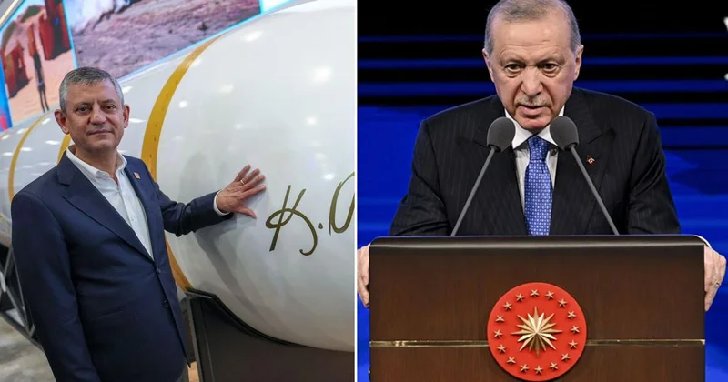 Cumhurbaşkanı Erdoğan dan Özgür Özel in SAHA 2026 ziyaretine gönderme