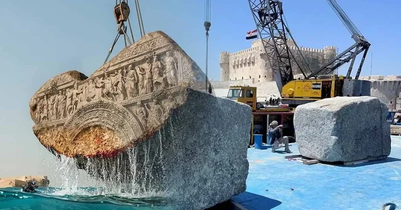 Akdeniz in dibinde bulunan 80 tonluk devasa taş blokları Dünyanın 7 harikasından biri çıktı Sözcü Gazetesi