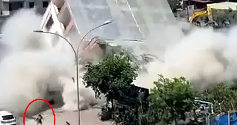 Adana da kontrolsüz yıkıma tutuklama