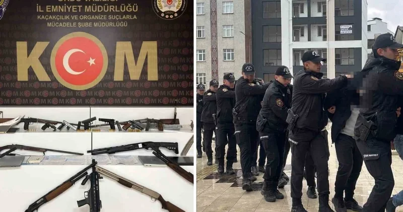 Ordu merkezli 15 ay süren dev operasyon: 41 tutuklama Ordu Haberleri
