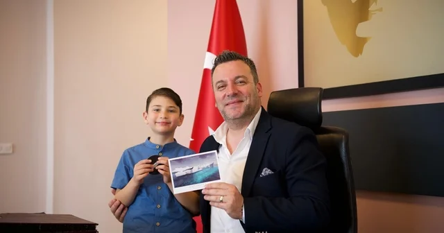 Antarktika dan dönen en genç Türk, Kuşadası Belediyesi nde ağırlandı Aydın Haberleri