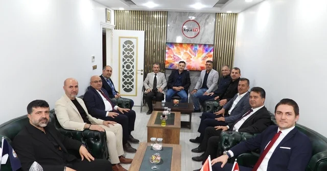 Kaymakam Çakır, MAGYED Başkanı Aslan ile bir araya geldi Mardin Haberleri