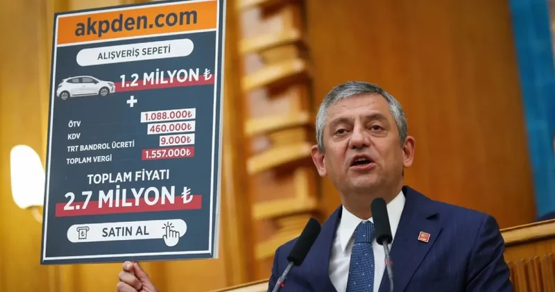 Özgür Özel Meclis te duyurmuştu: a erişim engeli