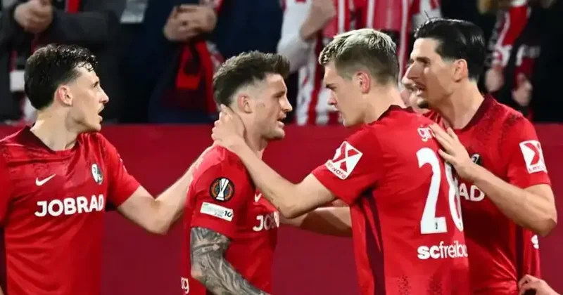 Avrupa Ligi nde Freiburg final biletini rahat aldı! Freiburg Braga maç sonucu: 3 1 Fanatik Gazetesi UEFA Avrupa Ligi Haberleri Spor