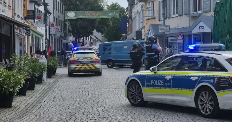 Bankada rehine krizi: Almanya da hareketli saatler!
