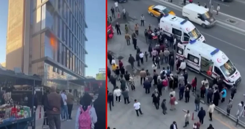 Diyarbakır’da inşaat halindeki otelde yangın: 6 kişi etkilendi