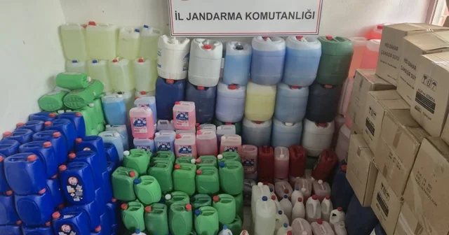 Uzunköprü de 1 milyon 950 bin TL lik sahte deterjan ele geçirildi Edirne Haberleri