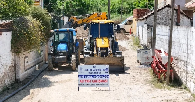 Aydın Büyükşehir Belediyesi nden Koçarlı ya altyapı yatırımı Aydın Haberleri