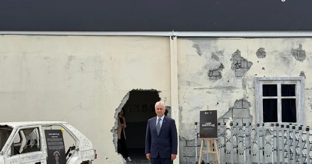 Malatya İş İnsanları Platformu Gazze Mektupları sergisine katıldı Malatya Haberleri
