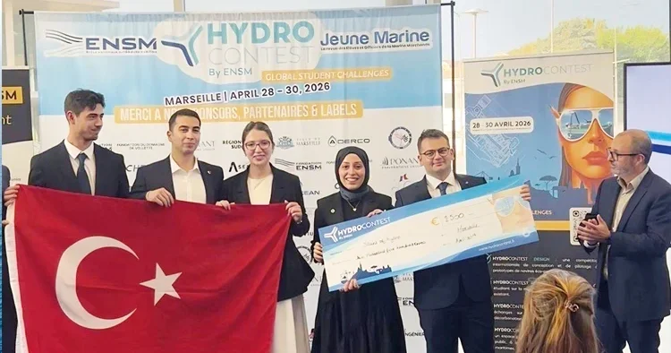 YTÜ öğrencileri tasarladı: Dünya şampiyonu ‘çevreci gemi’