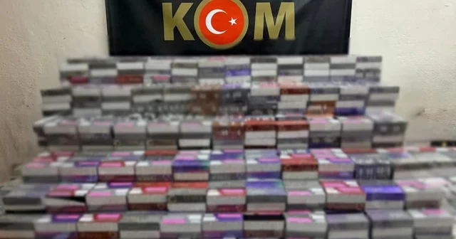Mardin de 12 bin 780 paket elektronik sigara kiti ele geçirildi Mardin Haberleri