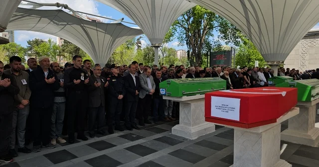 Gazi polis Kaya, son yolculuğuna uğurlandı Kayseri Haberleri