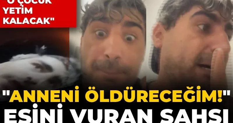 Tehdit videoları çekip eşini vuran şahsı kayınvalidesi öldürdü