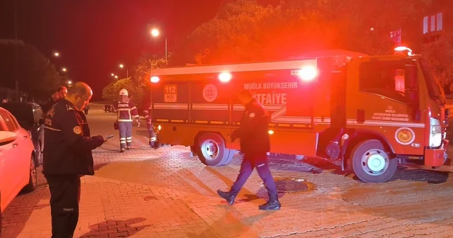 Piknik tüpündeki gaz sızıntısı ekipleri alarma geçirdi Muğla Haberleri