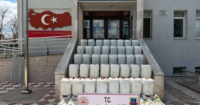 Jandarma 2 bin 270 litre sahte sıvı gübre ele geçirildi Eskişehir Haberleri
