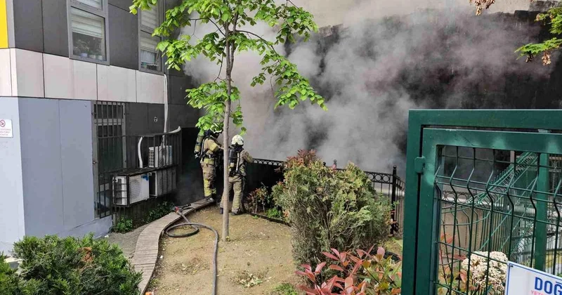 Kağıthane de metruk binada yangın: 1 kişi yaralandı